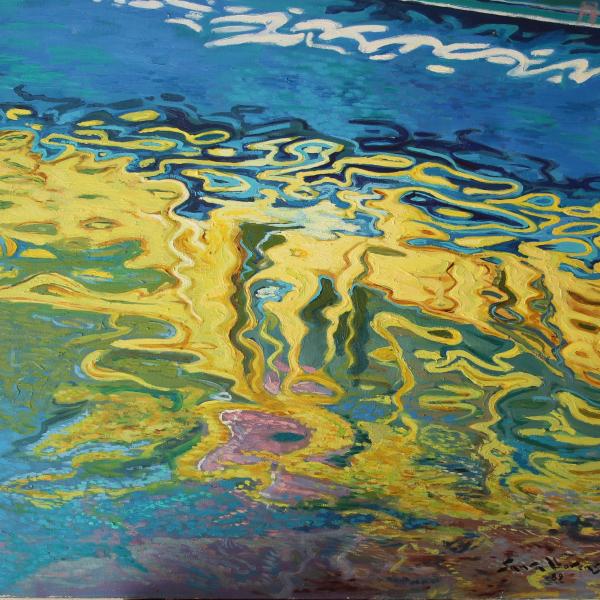 Reflejos puerto de Altea — Alfonso Saura Llorens