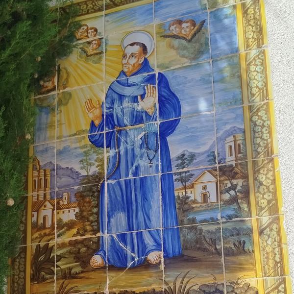 RETABLO DE AZULEJOS - BEATO NICOLÁS FACTOR — Desconocido