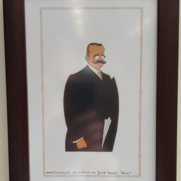 Caricatura de José Canalejas — Román Bonet Sintes -Bon-
