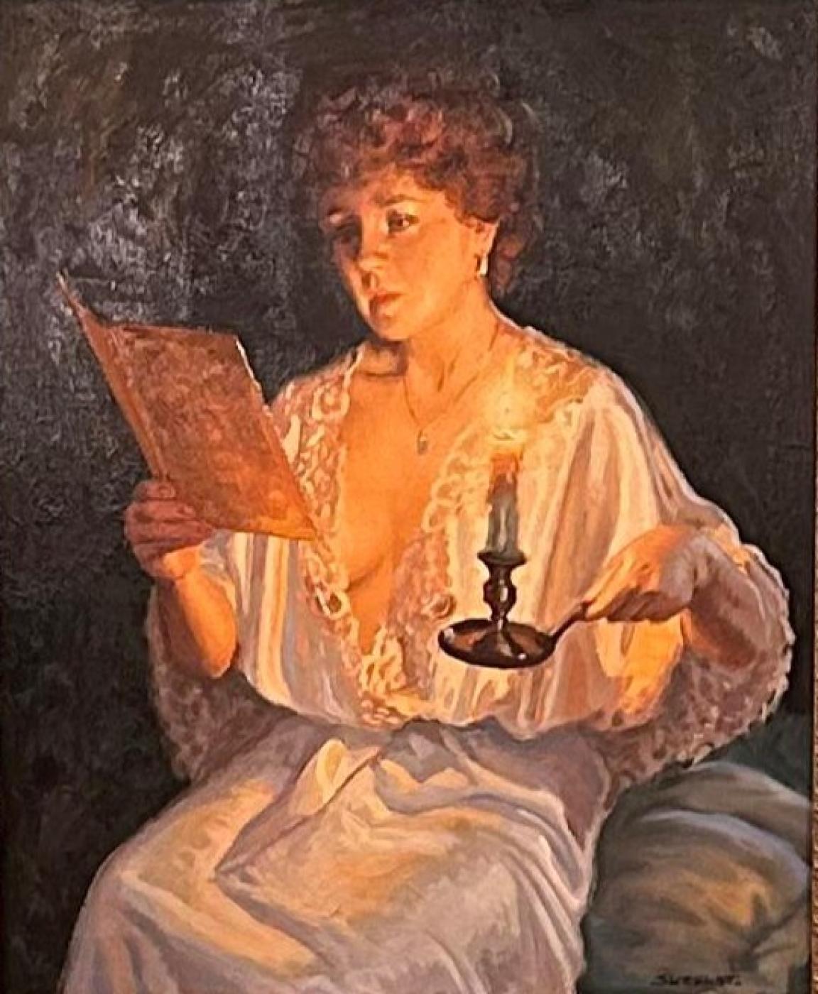 SEÑORA LEYENDO