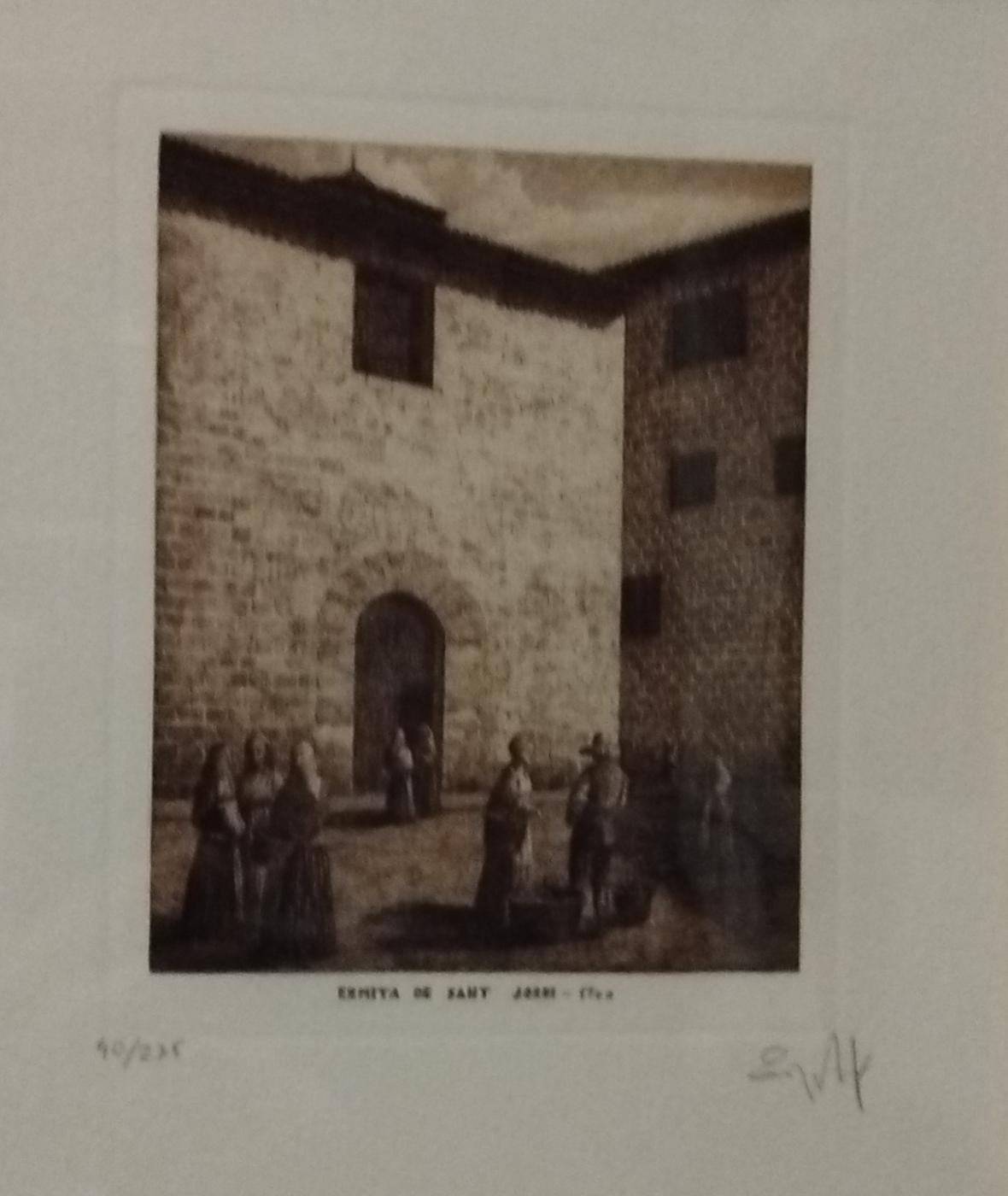 GRABADO ERMITA DE SANT JORDI