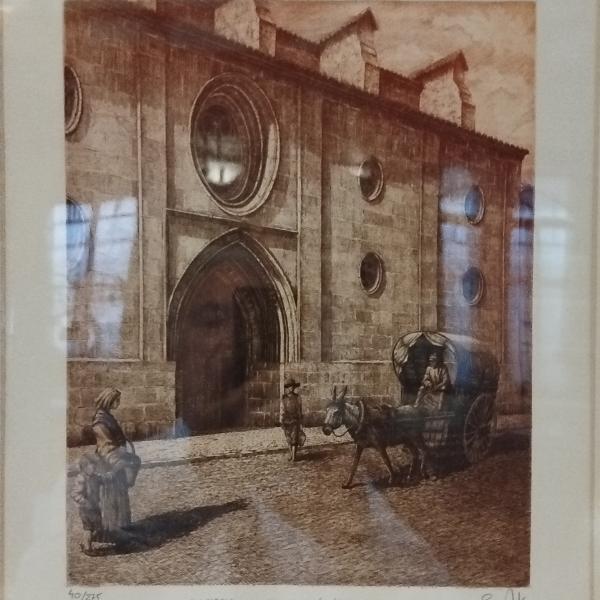 GRABADO IGLESIA DE SAN AGUSTÍN — Enrique Bofí Planes