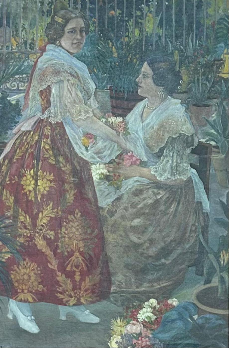 VALENCIANAS EN EL JARDÍN