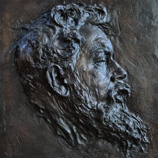 Al pintor Sorolla (Retrato de Joaquín Sorolla y Bastida) — Mariano Benlliure Gil