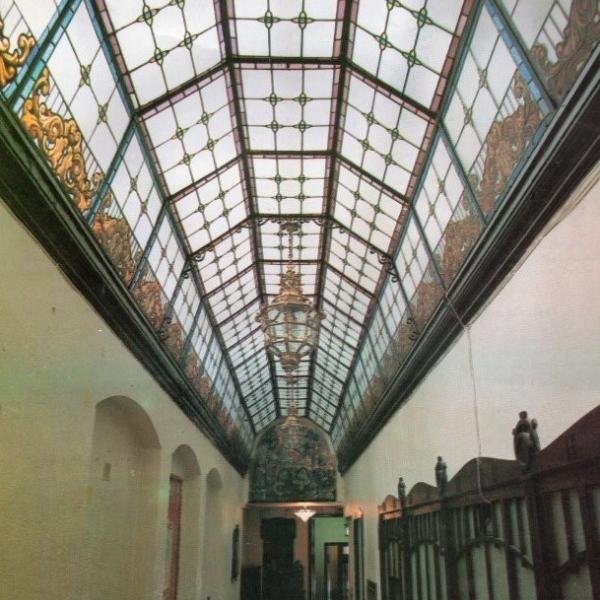 VIDRIERA PASILLO ENTRADA — MAUMEJEAN, S.A. - VIDRIERAS ARTÍSTICAS