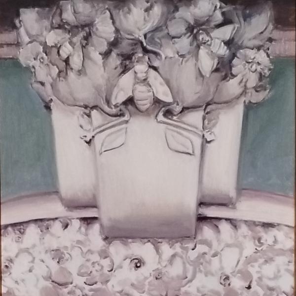 SOPORTE DEL BALCÓN DE FACHADA CON ABEJA — Jorge Cerdá Gironés