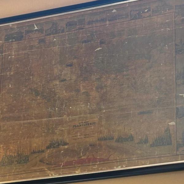 MAPA MUNDI 1888 — Desconocido