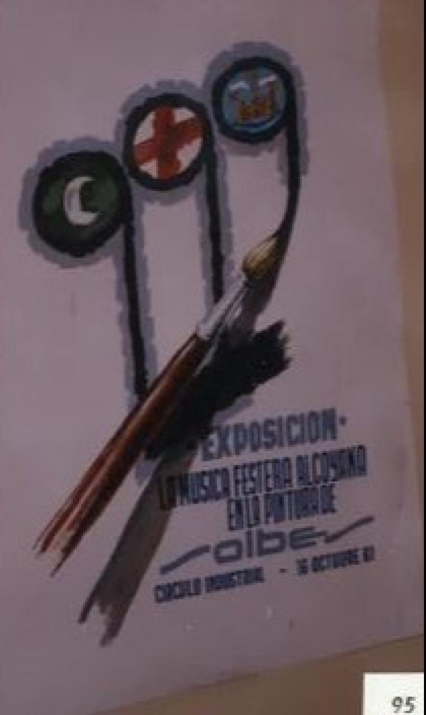 CARTEL EXPOSICIÓN MÚSICA FESTERA