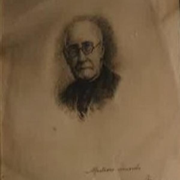 RETRATO DEL PADRE EDUARDO VITORIA — Desconocido