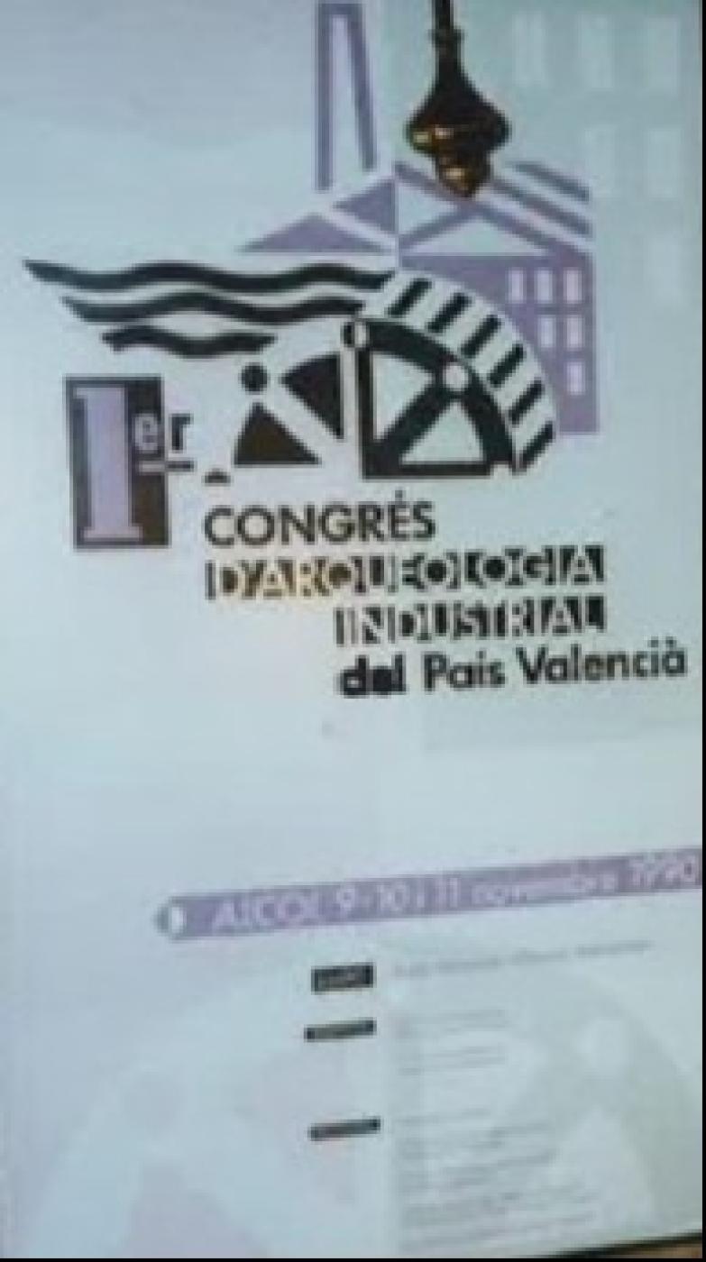 CARTEL DE ARQUEOLOGÍA INDUSTRIAL 1990
