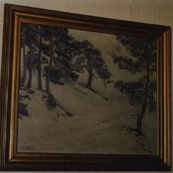 PAISAJE CON NIEVE — J. Ferrer Carbonell