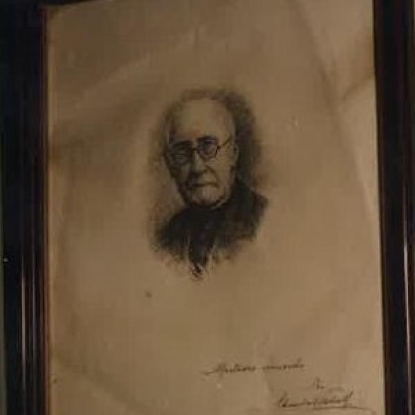 RETRATO DEL PADRE EDUARDO VITORIA — Anónimo