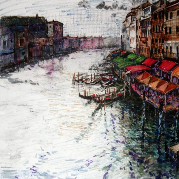 Venecia desde el Rialto — Ramón Castañer Segura