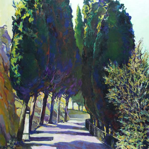 Els Xipres del Convent d'Agres - (Serie Mariola) — Ramón Castañer Segura