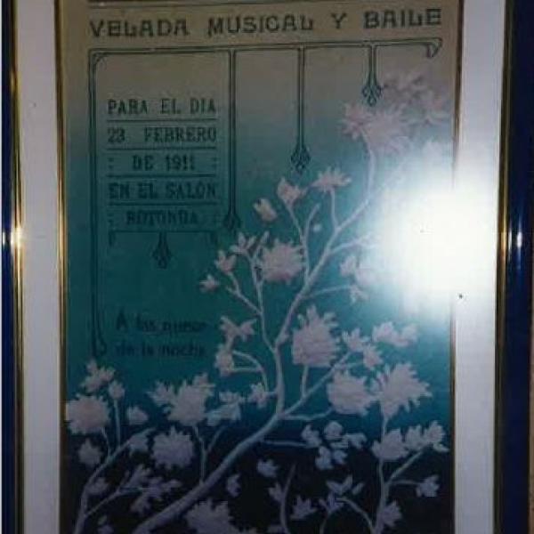CARTEL DE 1911 — Desconocido