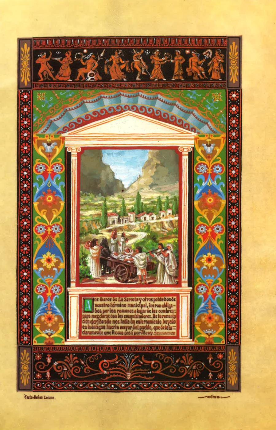 PINTURA MINIADA - LOS ROMANOS
