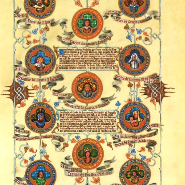 PINTURA MINIADA - ALCOY FEUDAL 1276-1447 — Luis Solbes Payá