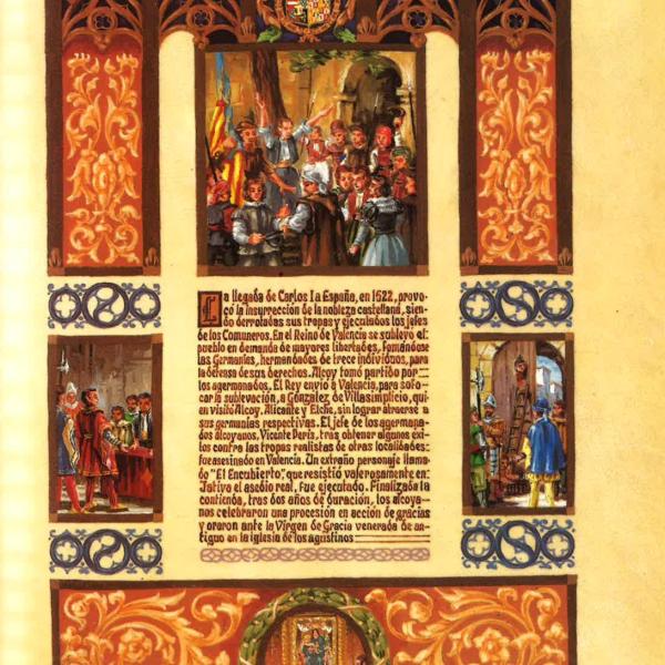 PINTURA MINIADA - LAS GERMANÍAS 1522 — Luis Solbes Payá