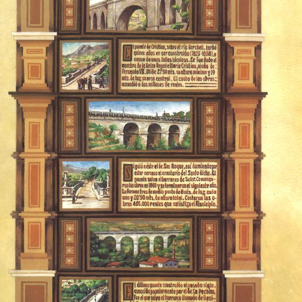 PINTURA MINIADA - LOS PRIMEROS GRANDES PUENTES 1837-1963 — Luis Solbes Payá